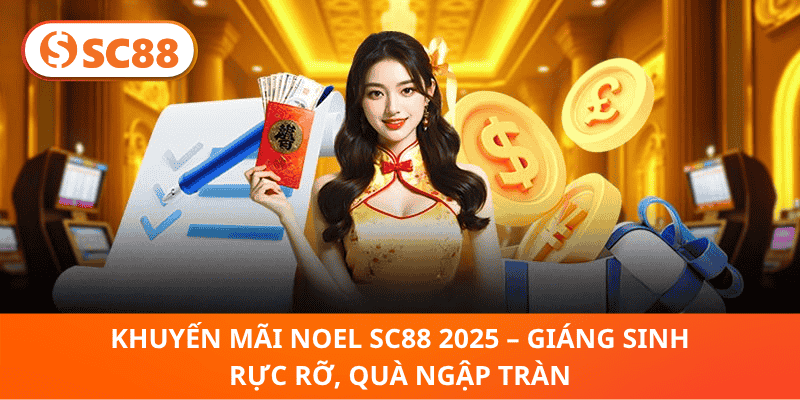 Khuyến Mãi Noel SC88 2025 – Quà Tặng Rực Rỡ, Vui Trọn Lễ